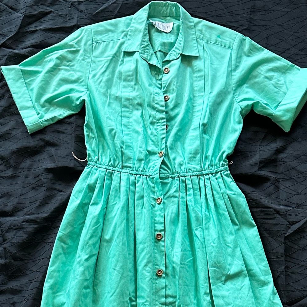 Vintage Petrina Button Down Dress